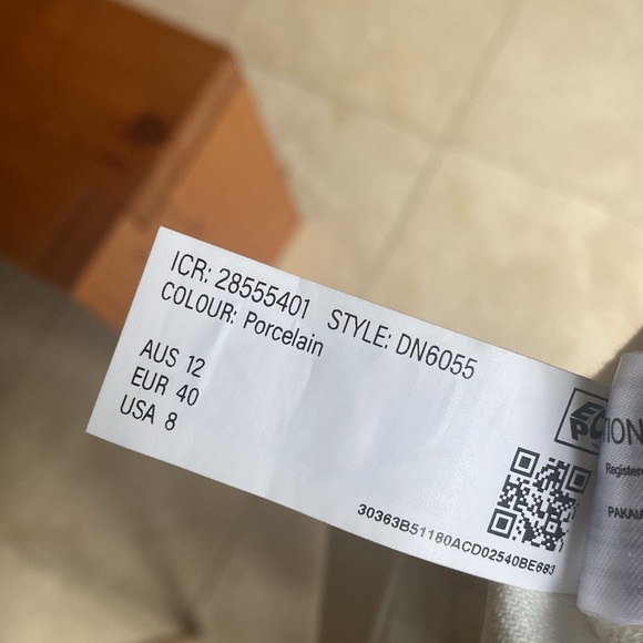 EVER NEW (Australia) White Denim Dress - Picture 9 of 13